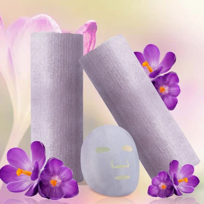 35gsm herbal fiber face mask raw material spunlace nonwoven fabric dry face masking sheet spunlace fabric