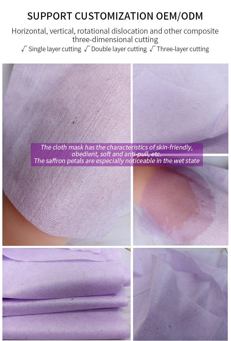 dry face masking sheet