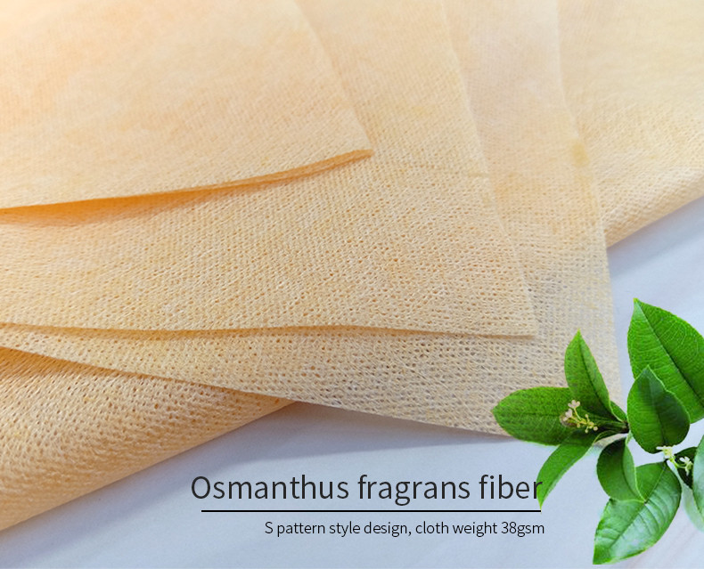 plant fiber spunlace fabric