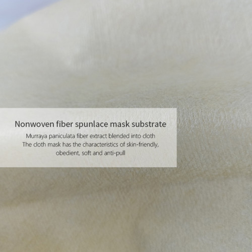 32gsm face mask raw material plant fiber spunlace nonwoven fabric roll dry face masking sheet