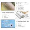 38gsm plant fiber spunlace fabric soft and breathable face mask raw material spunlace nonwoven