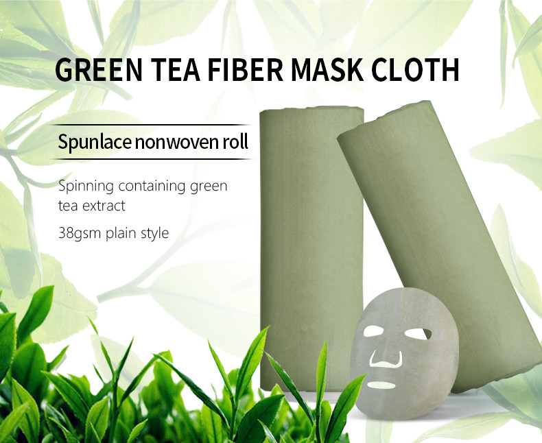 green tea spunlace fabric