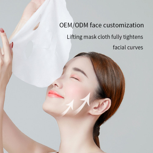 55gsm lifting face mask sheet for skin firming face mask materials skin care facial masks paper