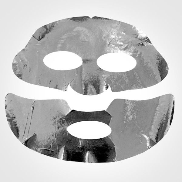Silver foil fabric face masks new design separate facial mask material facial sheet mask manufacturer