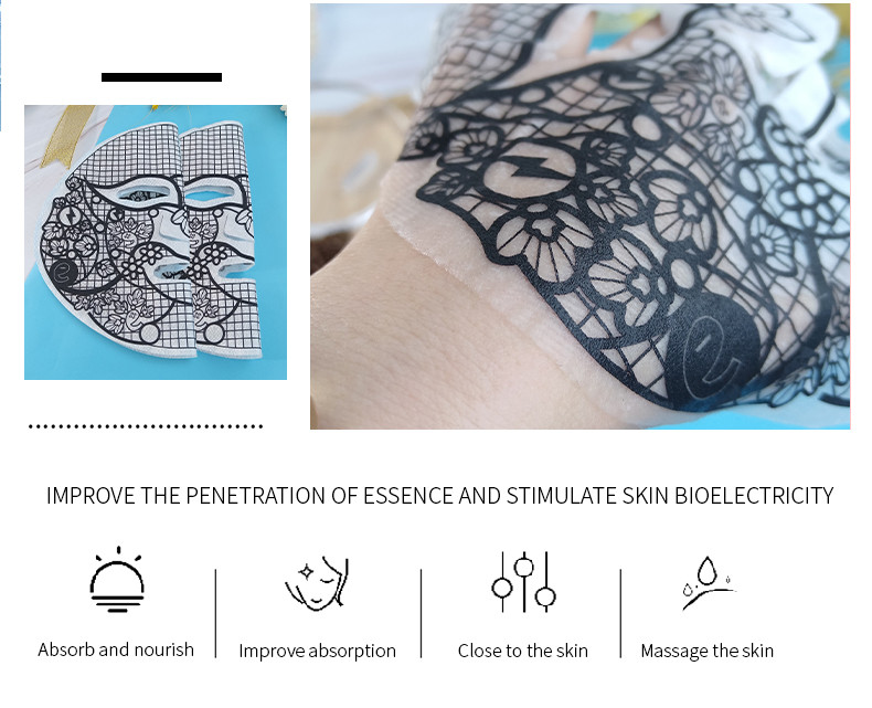  Graphene Fabric Facial Sheet Masks