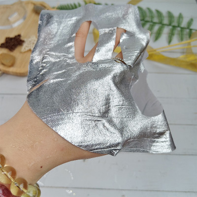 Compound technology nonwoven fabric spunlace foil facial mask material skin care dry face masking sheet