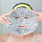 Black technology facial masks paper microcurrent facial mask material acupuncture acupoint dry face mask sheet