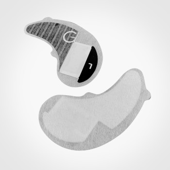 Battery iontophoresis eye patches microcurrent eyes mask fabric reusable nonwoven mask sheet