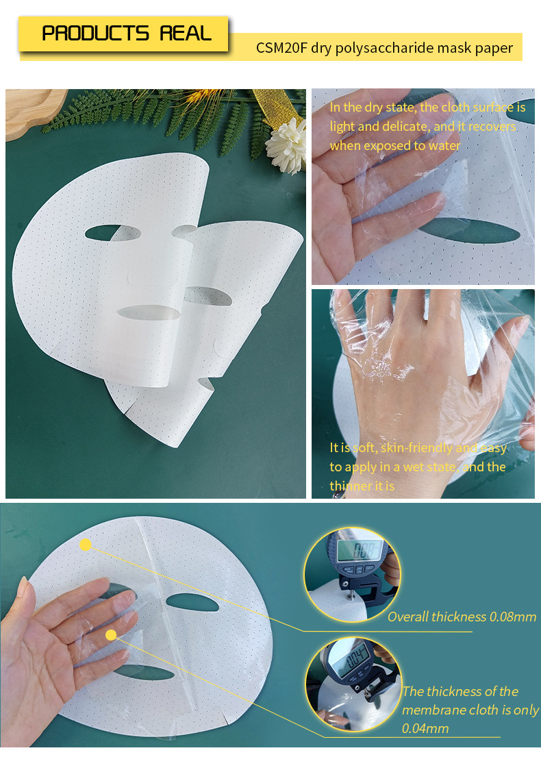 Super Absorbent Dry Face Mask Sheet