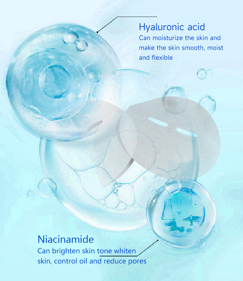 Hyaluronic acid milk freeze dried mask