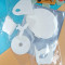 Remove Eye bags nonwoven hydrogel eye mask crystal collagen sheet hydrogel body mask