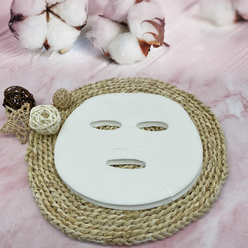 OEM 40gsm pure cotton facial mask sheet skin care cosmetic DIY face mask material spunlace non-woven fabric