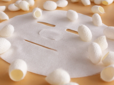 Nonwoven applications of regenerated silk fibroin (RSF) fibers
