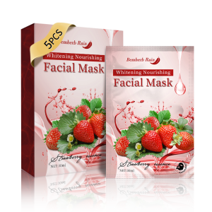 Facial masks Wholesale Custom Strawberry Fruit Facial Mask Whitening Facial Masks Skin Care