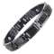 BLATI Fashion Mens Carbon Fiber Titanium Magnetic Bracelet
