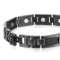 BLATI Fashion Mens Carbon Fiber Titanium Magnetic Bracelet