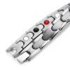 Apricity stainless steel silver color magnetic bracelet