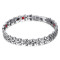 Redolent stainless steel silver color magnetic bracelet