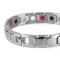 Serendipity stainless steel silver color magnetic bracelet