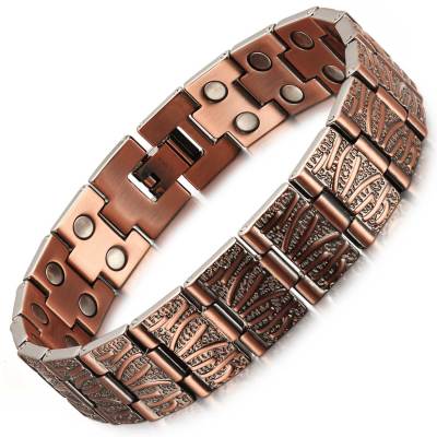 Panacea solid copper magnetic bracelet