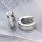 Redamancy stainless steel silver color magnetic healthcare earrings