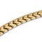 Gold WAVE stainless steel magnetic therapy bracelet