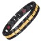 Portoro stainless steel magnetic therapy bracelet