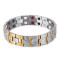 Men's style stainless steel magnetic bracelet