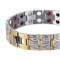 Men's style stainless steel magnetic bracelet