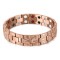 Men's style stainless steel magnetic bracelet Rose Gold