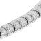 Robustness 4 in 1 element stainless steel magnetic bracelet Silver