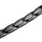 Stamina 4 in 1 element stainless steel magnetic bracelet Black Balance