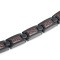 BLASS 4 in 1 element stainless steel magnetic bracelet Black and red carbon fiber