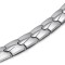 WaterDrop 4 in 1 element stainless steel magnetic bracelet Silver