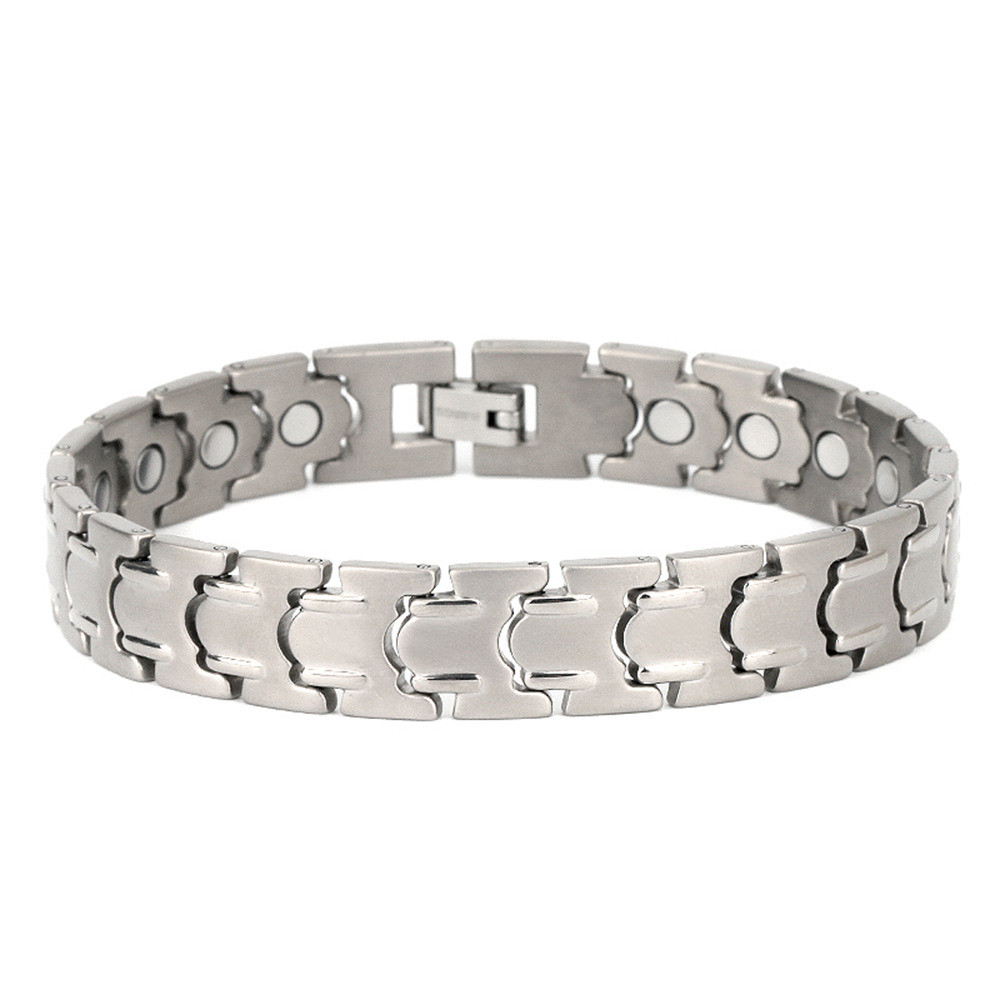 Men titanium arthritis magnet bracelet
