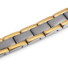 Pure titanium men bio energy magnetic bracelets