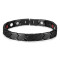Pure titanium black color men magnetic bracelet for arthritis