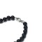 8mm agate beads necklace with stainless steel accessories