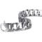 Cuban chain 316l stainless steel bracelet