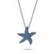 Blue Starfish Necklace Pendant