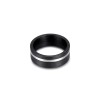 Carbon fiber stainless steel ring