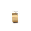 Stainless Steel Silver Gold Plated Ring