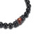 Men's Beaded Bracelet with Agate and Red Tiger Eye