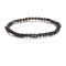 4mm bronzite beads bracelet with stainless steel accessories