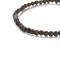 4mm bronzite beads bracelet with stainless steel accessories