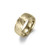 Matte Concave Gold Ring