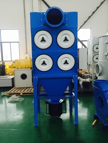 Central Downflow Cartridge Dust Collector