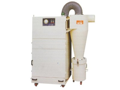 Colector de polvo serie secundaria / ciclón / cartucho Colector de polvo 2 en 1 unidad