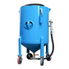 150L ارتفاع ضغط المحمول آلة السفع الرملي / المحمولة Sandblaster للبيع