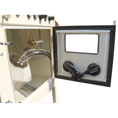 Medium Size Workpieces Tumble blasting machine/Rotary Sandblaster Sanblasting Equipment